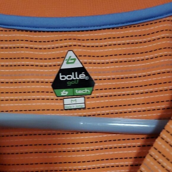 Men's three button polo golf shirt - Picture 2 of 4